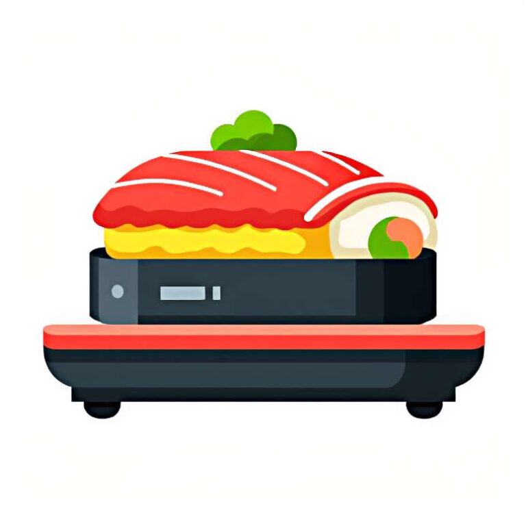 Conveyor belt sushi restaurant  00001  768x768